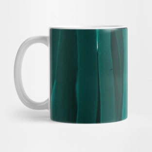 Teal kelp - ice blue - abstract photography Mug